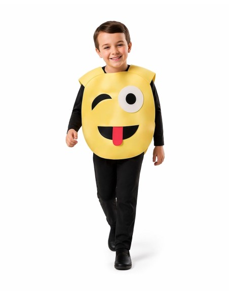 Costume viso sorridente 8/10 anni | Costumi per bambini Il Re del Carnevale